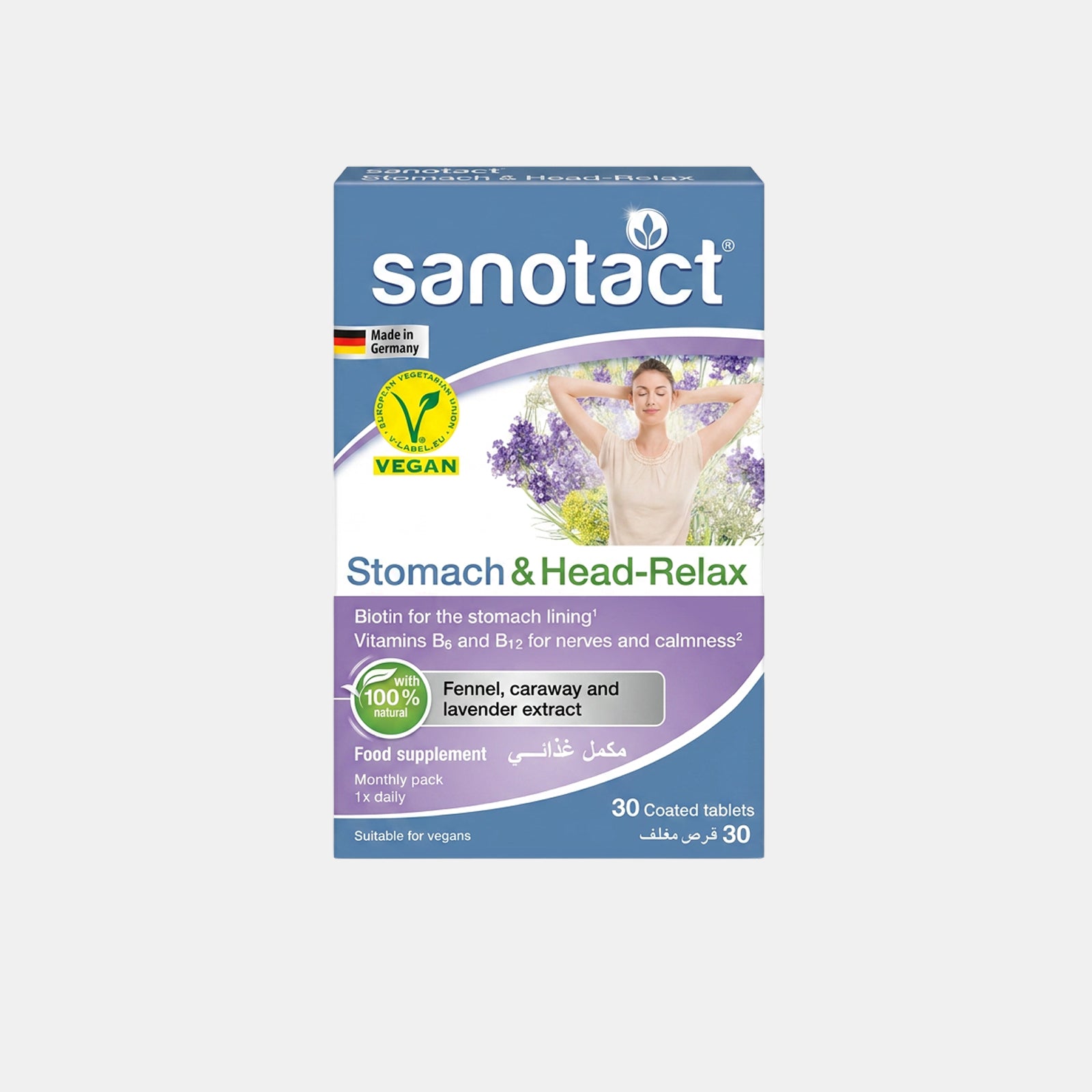 Stomach and Head Relax