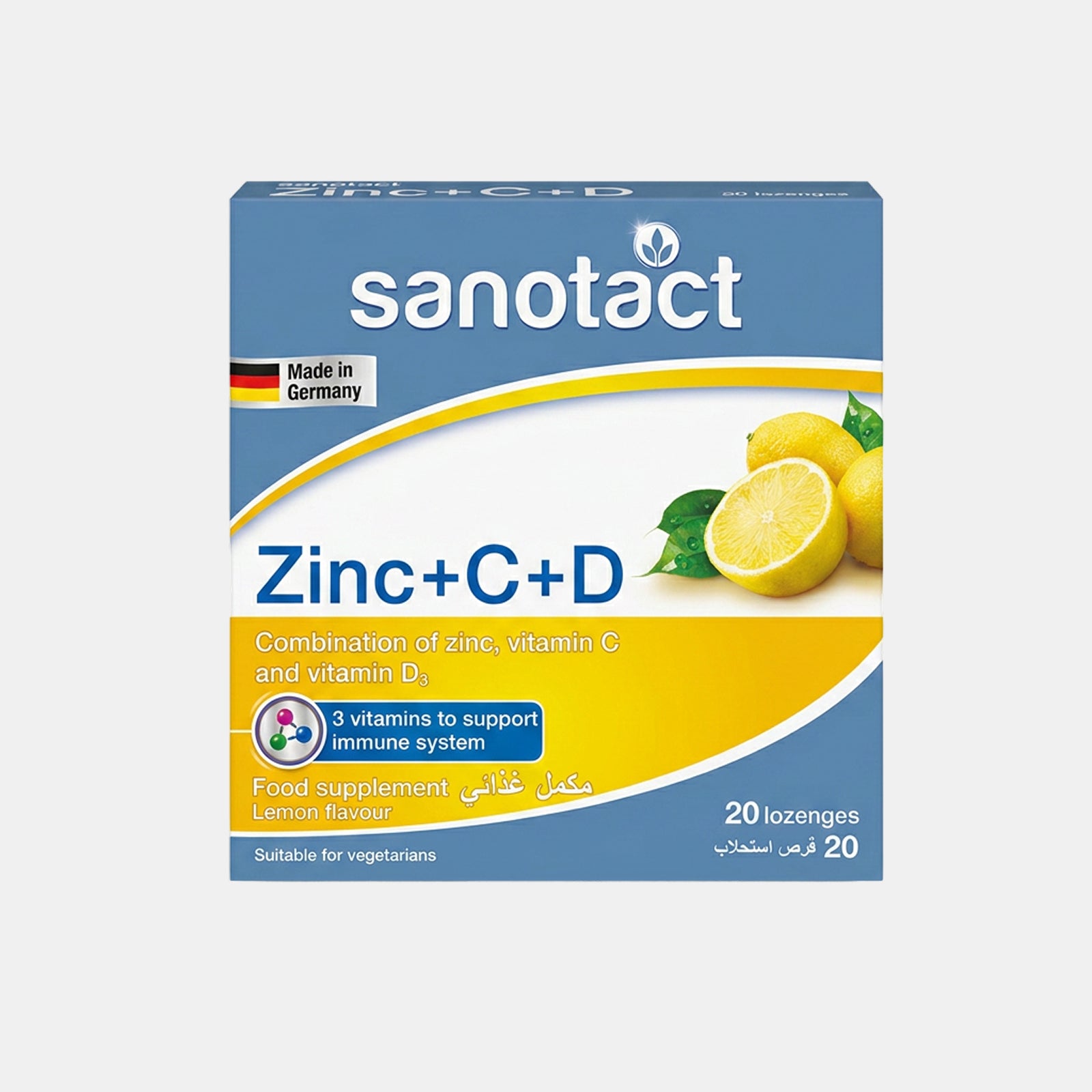 Zinc + C + D